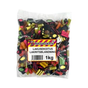 Porvoon Lakritsi lagritsasegu 1 kg